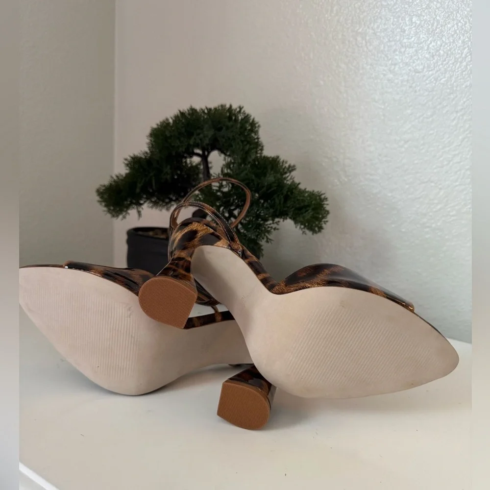 Steve Madden Leopard Print Slippers - Picture 5 of 7